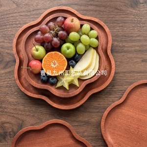 Plateau en ébène pour pétales, plateau en bois de santal pour fruits, plateau à pain, plateau à desserts japonais - vente en gros directement du fabricant. - Product Image 2