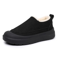 Bottes d'hiver pour hommes, nouvelles, chaudes et confortables, à semelle souple, décontractées, à enfiler, multifonctionnelles, en fourrure
