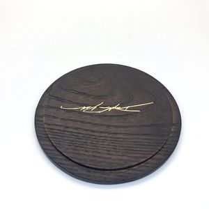 High Quality Wholesale Non Spill Antique Style Wooden Candle Lid for Glass Candle <b>Cup</b> Jar With Silicone Gasket - Product Image 3