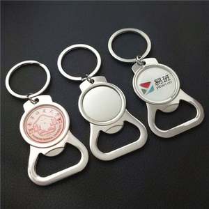 Promotion Gifts Personalized Custom Logo 2-In-1 Durable Stylish Zinc Alloy Keychain <b>Beer</b> Bottle Opener for Events Corporate Gift - Product Image 3