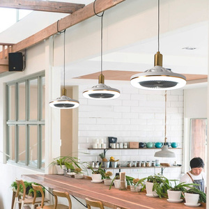 Quạt Trần Trong Suốt Gấp Gọn Lạ Mắt Đèn Quạt Trần Led - Product Image 2