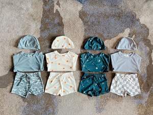 ملابس سباحة جديدة للأطفال لعام 2026، بدلة سباحة منفصلة بأكمام طويلة مطبوعة، مريحة وسريعة الجفاف وواقية من الشمس، ملابس شاطئ للأطفال - Product Image 6