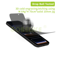 Protection d'écran en verre trempé de qualité supérieure anti-rayures pour iPhone 17 Pro Max Air