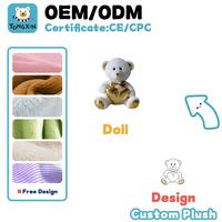 Oso de Peluche Personalizado, Juguete de Peluche Personalizado, Tamaño y Color, ODM, Oso de Peluche para Bebés y Niños, CPC, CE, OEM