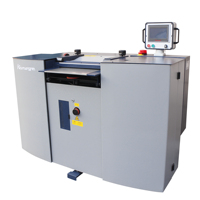 Marquage Guangdong Kamege Machines K420RC Machine à fendre le cuir 420mm Gants de sport Fabrication de chaussures