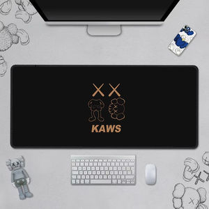 Özel baskılı Logo KAWS büyük karikatür su geçirmez çizilmeye dayanıklı radyasyon koruma kaymaz doğal kauçuk <span class=keywords><strong>Mouse</strong></span> <span class=keywords><strong>Pad</strong></span> - Product Image 3