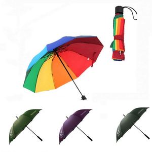 Paraguas Plegable con Logotipo Personalizado, 3 Pliegues, Regalo Promocional, Venta al Por Mayor, Protección UV, Impermeable, Recuerdos Publicitarios - Product Image 4