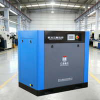 Compresseur d'air à vis rotatif à vitesse fixe en gros, compresseur d'air de 100 litres, compresseur d'air de 80 gallons pour l'industrie manufacturière