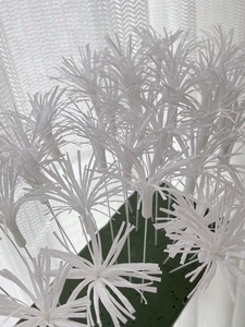 A-161 bán buôn đám cưới Backdrop tùy chỉnh cửa sổ hiển thị trang trí nội thất Lụa Nhân Tạo khổng lồ hoa bồ công anh trang trí nội thất - Product Image 6