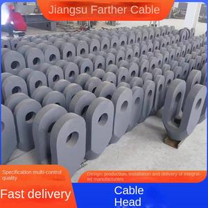 Accessoires de câbles en acier inoxydable et en acier allié, traitement non standard à chaud, pont de tête de câble en fonte, Chine - Product Image 4