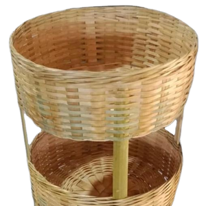 Handmade Woven Natural Wooden Chips <b>Basket</b> High Quality <b>Picnic</b> Wooden <b>Baskets</b> <b>Picnic</b> Storage - Product Image 6