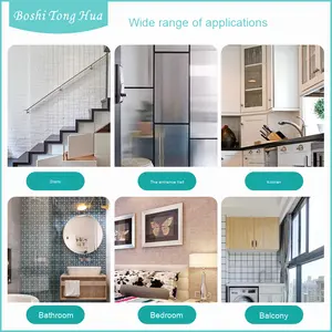 Barrière de sécurité rétractable portable avec garde-corps clôture d'isolation intérieure en plastique pour animaux de compagnie et bébé pour les enfants pour l'utilisation des toilettes - Product Image 3