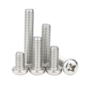 Tornillos de máquina de acero inoxidable 201 M1-M8, tornillos electrónicos de cabeza redonda, tornillos métricos para juguetes, suministro del fabricante - Product Image 4
