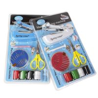 Machine à coudre manuelle Portable petite lampe de poche conception Mini Machine à coudre domestique transfrontalière exclusive en plastique Durable