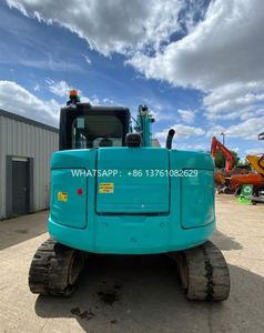 Excavadora de orugas usada Kobelco SK85 mini, barata, de segunda mano japonesa, marca famosa, buena calidad, con orugas móviles. - Product Image 5