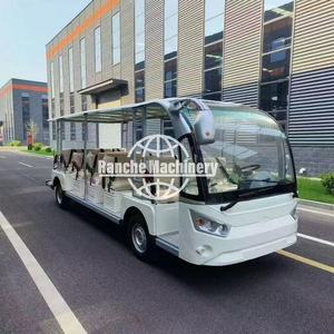 Aprobado City Sightseeing Bus Outdoor Tourist Electric Sightseeing Car Bus Electric Van para la venta - Product Image 1