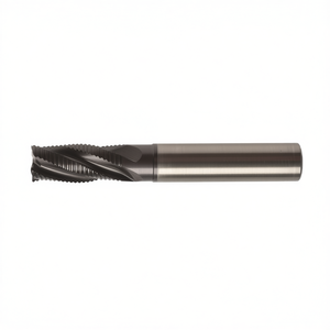 Fresa HSS-E-PM TA1417 con recubrimiento de TiAlN, helicoidal de 30 grados, 4 filos para desbaste, fresas HSS-Co - Product Image 2