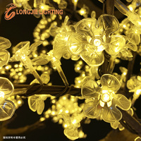 Arbre lumineux artificiel LED de grande taille pour extérieur, H:380CM L:280CM, décoration de paysage nocturne de rue de ville, jardin, lampe d'arbre artisanale