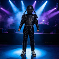 Traje de Robot LED Luminoso para Bailarines, Ideal para Actuaciones en Bares, Fiestas y Escenarios, con Luces LED y Acrílico Luminoso