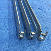 Rail galvanisé anti-corrosion pour ordinateur embarqué à haute capacité de charge, longueur personnalisée, installation facile, glissement fluide
