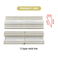 Fabricant vente directe avant-toit ligne produits ménagers pour bâtiment décoration extérieure béton coulé ciment avant-toit ligne forme