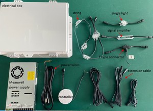 12V 24V 30 mét theo dõi ngoài trời thông minh <span class=keywords><strong>LED</strong></span> ucs2904 RGBW chiếu sáng vĩnh viễn - Product Image 6