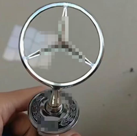 Emblème LED lumineux pour capot, logo avant, éclairage d'ambiance pour Mercedes Benz Classe C, Classe E, Classe S