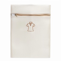 Sac à linge en maille pour sandwich, brodé, épaissi, pour chaussettes, vêtements, soutien-gorge, sous-vêtements, lavage en machine