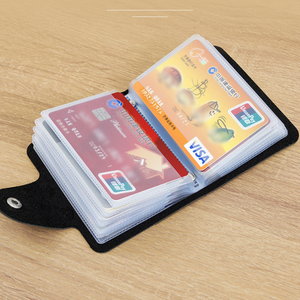 Portefeuille tendance : Porte-cartes de crédit en cuir élégant pour 24 cartes - Abordable et élégant - Product Image 5