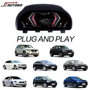 Pour BMW X5 F15 X6 F16 2006-2013, écran numérique de tableau de bord de 12,3 pouces, compteur de vitesse LCD, affichage de la <span class=keywords><strong>pression</strong></span> des pneus, tableau de bord - Product Image 1
