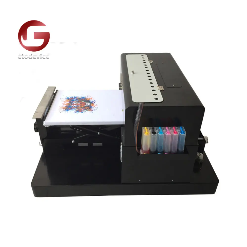 A4 a3 l805 impressora digital direta para vestuário, impressora lisa 3d camiseta, máquinas de impressão para venda