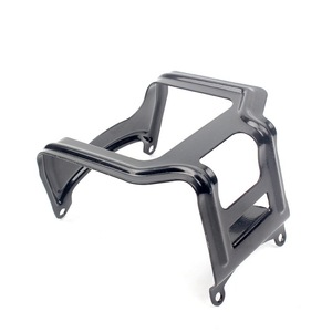 Mower Side Mount Fuel Tank Bracket <b>Black</b> Metal Holder For <b>Trimmer</b> Grass Cutter Parts - Product Image 2