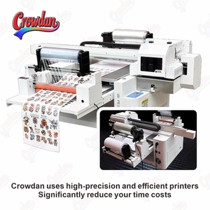 Nhà Máy Bán Hàng Trực Tiếp Truyền Nhiệt In Ấn 16Oz Cốc Thủy Tinh Bọc Chuyển UV Dtf Chuyển Dán 20 Oz UV Dtf Sticker Máy - Product Image 6