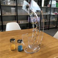 Présentoir en acrylique pour bouteilles, pots, compte-gouttes et vernis à ongles, Modèle 002, Vente en gros