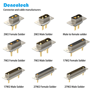 <span class=keywords><strong>D</strong></span>-<span class=keywords><strong>sub</strong></span> kết nối mật độ cao 9 pin 15 pin 25 pin <span class=keywords><strong>D</strong></span>-<span class=keywords><strong>Sub</strong></span> thu nhỏ nam nữ kết nối công suất cao cho công nghiệp PCB gắn kết - Product Image 2