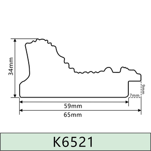 Nghệ Thuật Hiện Đại Đen PS nhựa bọt khung tùy chỉnh Áp phích hình ảnh khung cho trang trí nội thất - Product Image 6