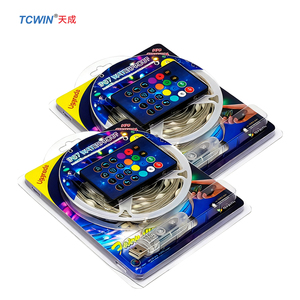 Guirnalda de Luces LED TCwin, 5M/10M, 50/100 LED, IP65/IP66, Color Completo, DC5V, CRI80, Regulable, Música BT, Decoración TUYA WIFI - Product Image 3