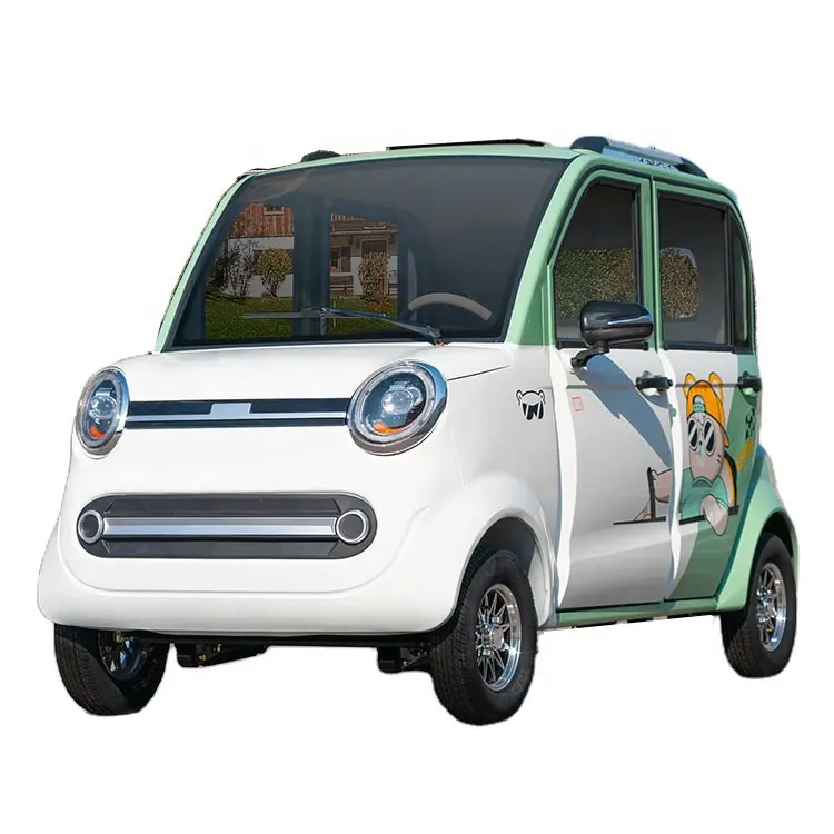 Electric Four Wheeled Vehicle 4 Wheel Enclosed Mobility Car for Adults