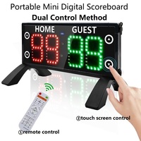 Tableau de score numérique portable GX rechargeable, convivial, pour terrains intérieurs sans alimentation, équipement de notation multisports