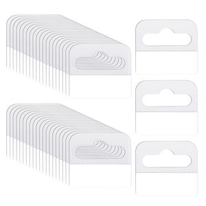 Dính tự dính treo Tab nhiệm vụ nặng nề tùy chỉnh rõ ràng móc treo Tab khe cắm lỗ dính treo thẻ cho màn hình bán lẻ - Product Image 1