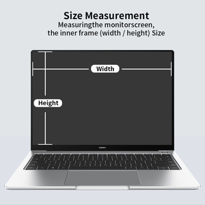 Máy Tính Xách Tay Chống-Ánh Sáng Màu Xanh Màn Hình Bảo Vệ Phim Có Thể Tháo Rời 13. 3inch14inch15.6inch Rad Bảo Vệ Mắt Thân Thiện Không Có Màn Hình Dính Bìa - Product Image 6