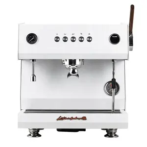 Nibu电动半自动商用咖啡机1组意大利咖啡机浓缩咖啡机