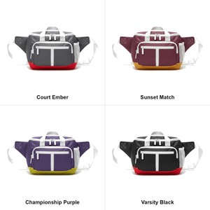 Sac banane de poitrine et de taille pour pickleball Base-Block, finition mate, en matériaux recyclés, avec logo personnalisé, vente en gros, sac banane de tennis - Product Image 5