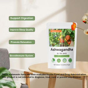 Sachets de thé de sommeil de désintoxication saine aux herbes naturelles Ashwagandha suppléments sains à base de plantes énergie en sac thé à saveur relaxante pour le corps - Product Image 3