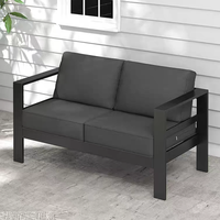 Ensemble de meubles de patio en aluminium haut de gamme pour l'extérieur, fauteuil, table extérieure, ensembles de jardin, terrasse, balcon, sièges pour la cour
