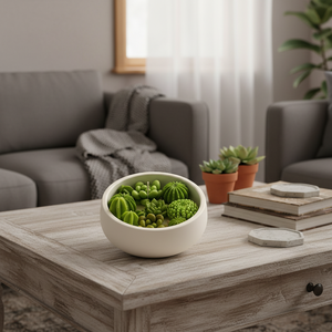 Vela Decorativa Qoq con Diseño de Cactus y Jardín - Product Image 2