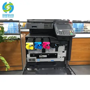 Mesin Cetak Laser Yang Digunakan Photocopiers untuk Kyocera Taskalfa 5551ci Fotocopiadoras Warna Bekas Tangan A3 Copiers