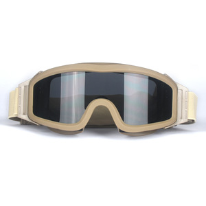 Nhanh chóng Mũ bảo hiểm Mich AF Rail thể thao Kép kính chiến thuật Windproof PC Chất liệu googgles cho trẻ em của Riding và CS - Product Image 2