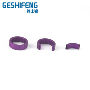 Violet Kleur. Kanarie Ring Duif Clip Ring 8 Mm Custom Metalen Open Vogel Ringen - Product Image 2