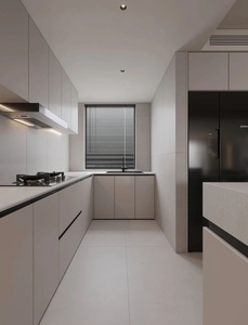 Mobili <span class=keywords><strong>da</strong></span> <span class=keywords><strong>Cucina</strong></span> Moderni e Minimalisti, Armadietti su Misura per Cucine Aperte con Piani di Lavoro in Quarzo - Product Image 6